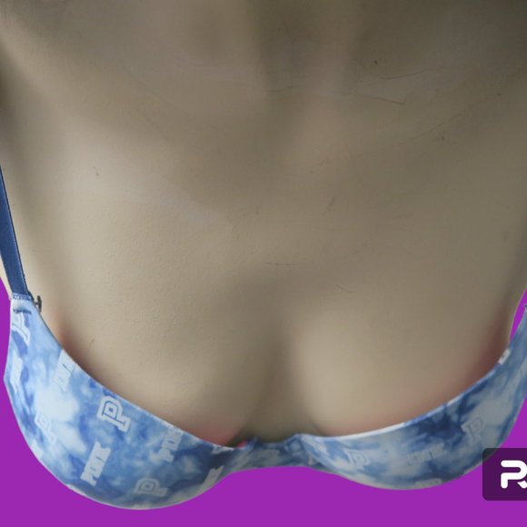 PINK Victoria's Secret wear everywhere push up bra "pink, p" everywhere 32B - Picture 6 of 7